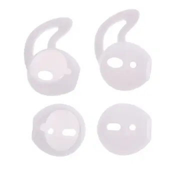 

2 Pair Wireless Earphone Protective Cover Soft Silicone Ear Hook Waterproof Anti-Slip Replacement for Huawei Flypods/Freebuds2