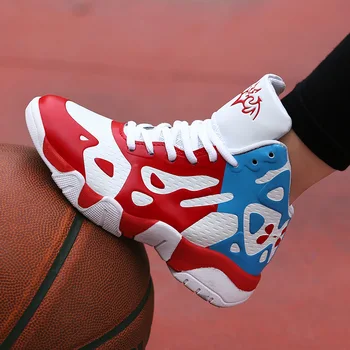 

Autumn and Winter New Middle Big Boy Tide High Shoes