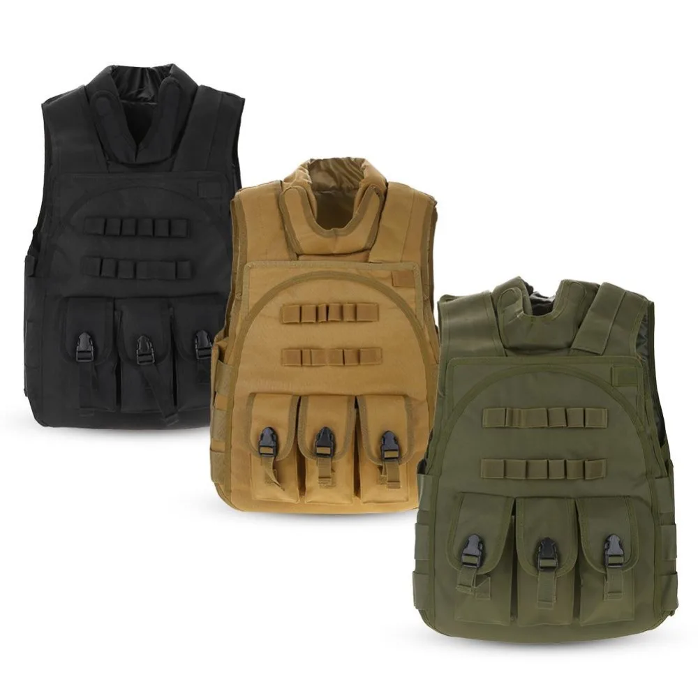 

Hunting Vest Nylon Vest Military Tactics Molle Wargame Body Waistcoat Armor Paintball Assault Hunting Cloth CS Outdoor Equipment