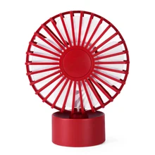 Портативный Mini USB Настольный вентилятор Офис Настольный вентилятор с двойной боковой лопастей вентилятора черный/красный