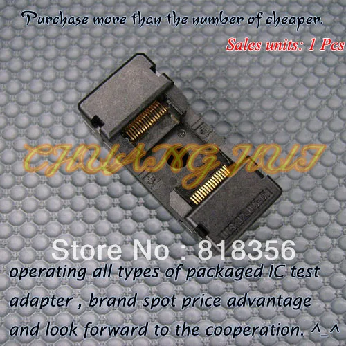 TSOP32 ots-32-0.5-01 гнездо адаптера 12.4 мм Ширина шаг 0.5