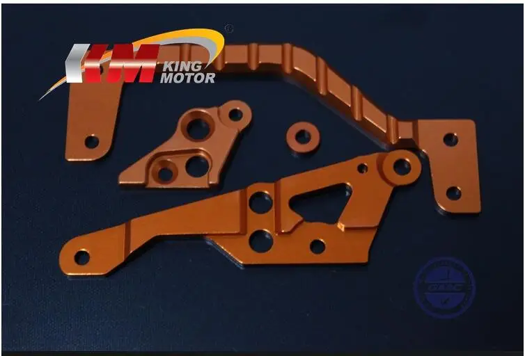 

CNC alloy engine bracket + tank fix plate for HPI Rovan KM baja 5b ss 5t