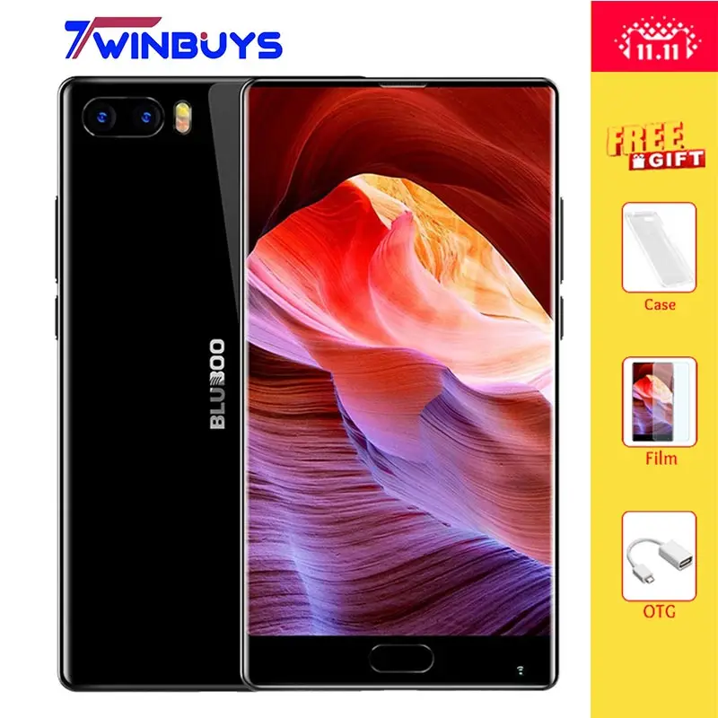 Оригинальный Bluboo S1 ободок-менее смартфон 5 'ɿHD Helio P25 Octa Core 4 GB Оперативная