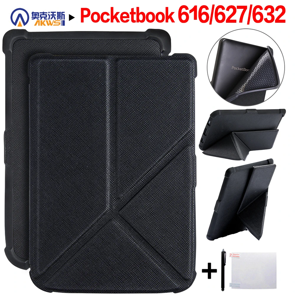 Версия для электронной книги Pocketbook 616/627/632 чехол подставка Basic Lux 2/touch Lux/touch HD 3 +