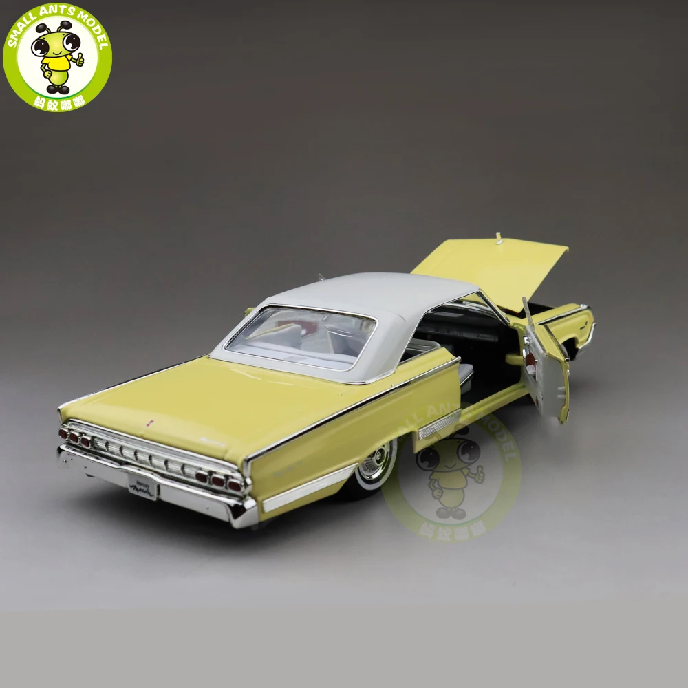 1/18 1964 MERCURY MARAUDER Road Signature литая под давлением Модель автомобиля игрушки для мальчиков и девочек подарок