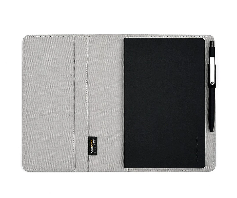 Xiaomi Mijia Smart Kaco благородная бумага черный ноутбук из искусственной кожи слот для карт кошелек планировщик книга для путешественника дневник офисные принадлежности