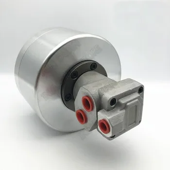 

High Speed Solid Rotary Hydraulic Oil cylinder Rotating Match 6" 6Inch 3 Jaw Hydraulic Chuck For CNC Lathe Grinding Drilling