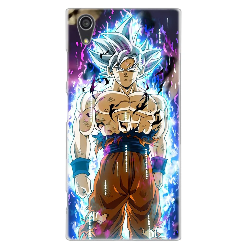 MLLSE ультратонкий инстинкт Гоку в Dragon Ball Z чехол для Sony Xperia X XA XA1 XA2 плюс XA3 XZ XZ1 XZ2 XZ3 XZ4 компактный L1 L2 L3 - Color: 09