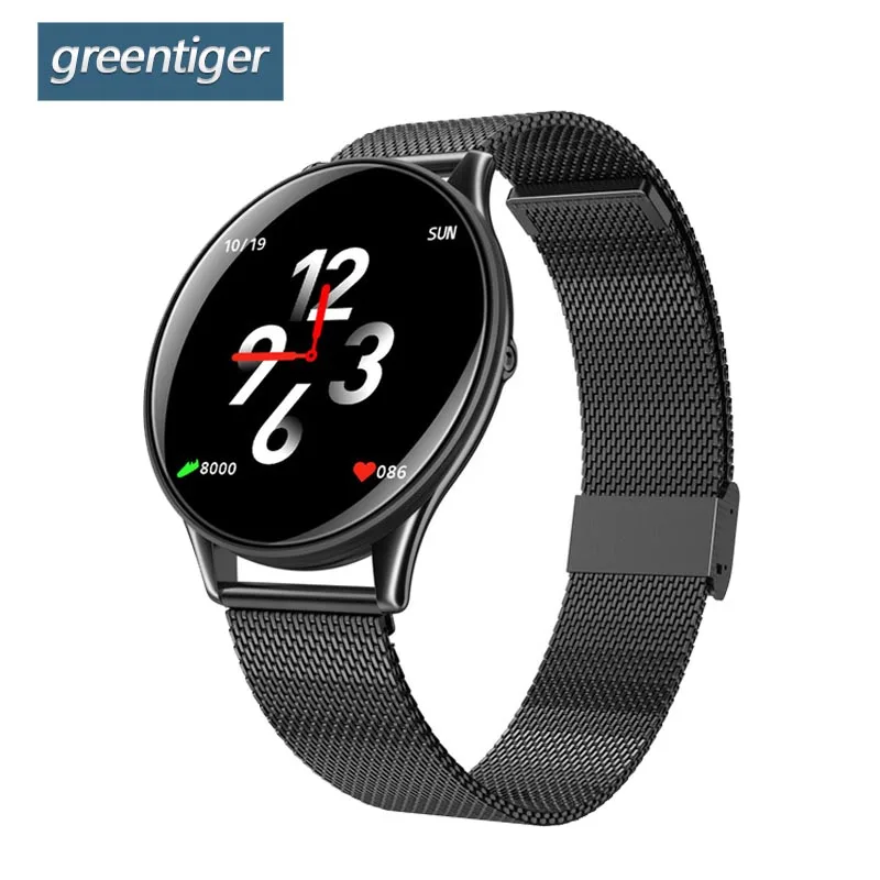 

Greentiger SN58 Bluetooth Smart Watch Heart Rate Blood Pressure Waterproof Smartwatch Fitness Tracker for Android IOS Phone