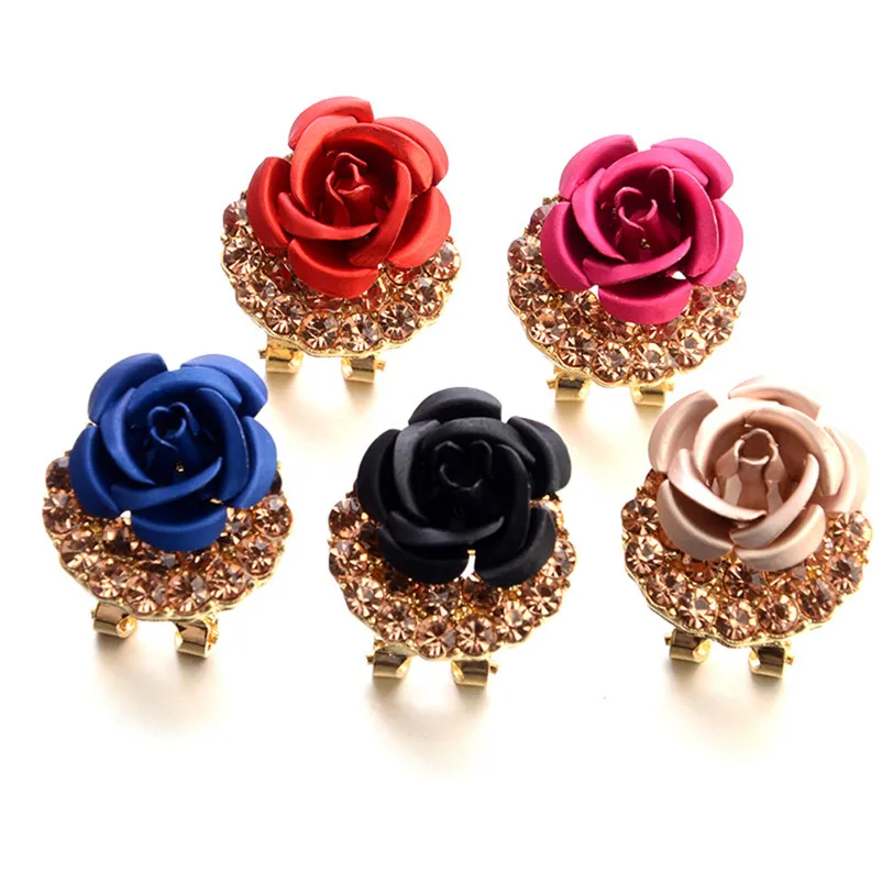 2018 Fashion earrings for women Bohemia Flower Rhinestone  Earrings For Women Summer Style Jewelry Brincos Bijoux Femme J06#N (8)