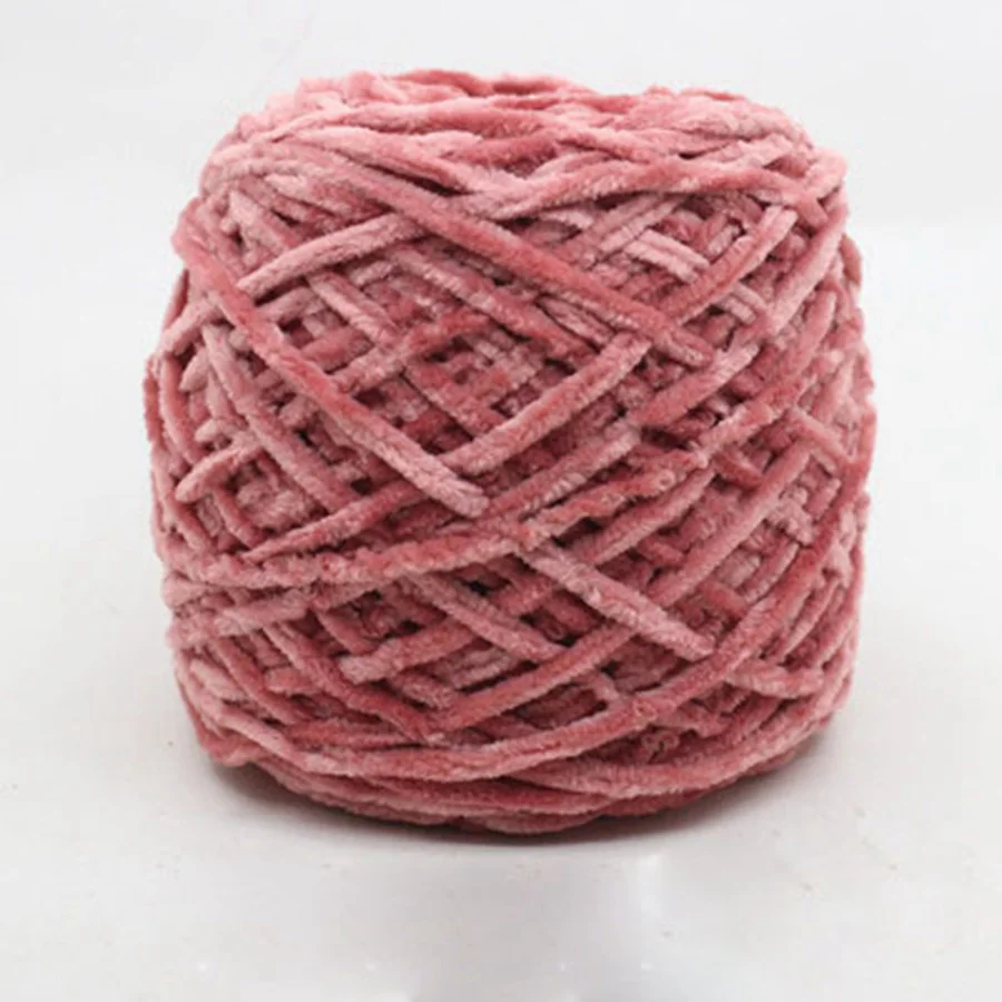100 г/шт. мягкая Chenile пряжа для DIY крючком ручной вязание пальто куртка вязаный свитер нитки для зимы Детские теплые Hart - Цвет: 05