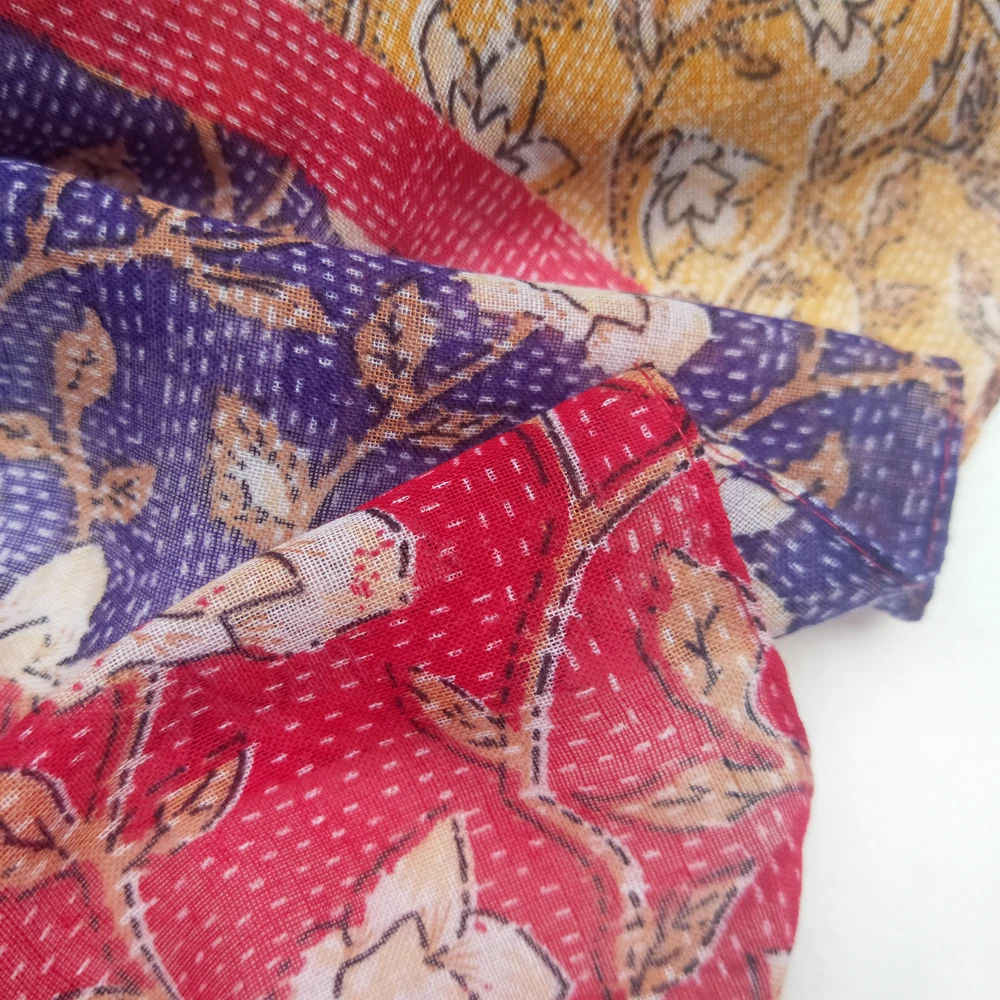 1 шт., хлопковый женский длинный шарф с кисточками, Весенняя новинка, Дамская акриловая шаль, тонкие летние обертывания, женские мягкие цветочные принты, кашне в мусульманском стиле