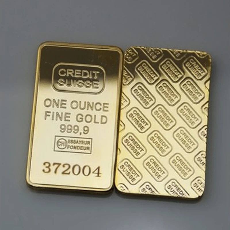 

Commemorative Coins Switzerland Bullion Bar Souvenir Coin Gift Collectible Modern Gold