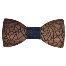 Деревянные галстуки-бабочки Новинка мужские подарки модные свадебные деревянные тюковые галстуки-бабочки