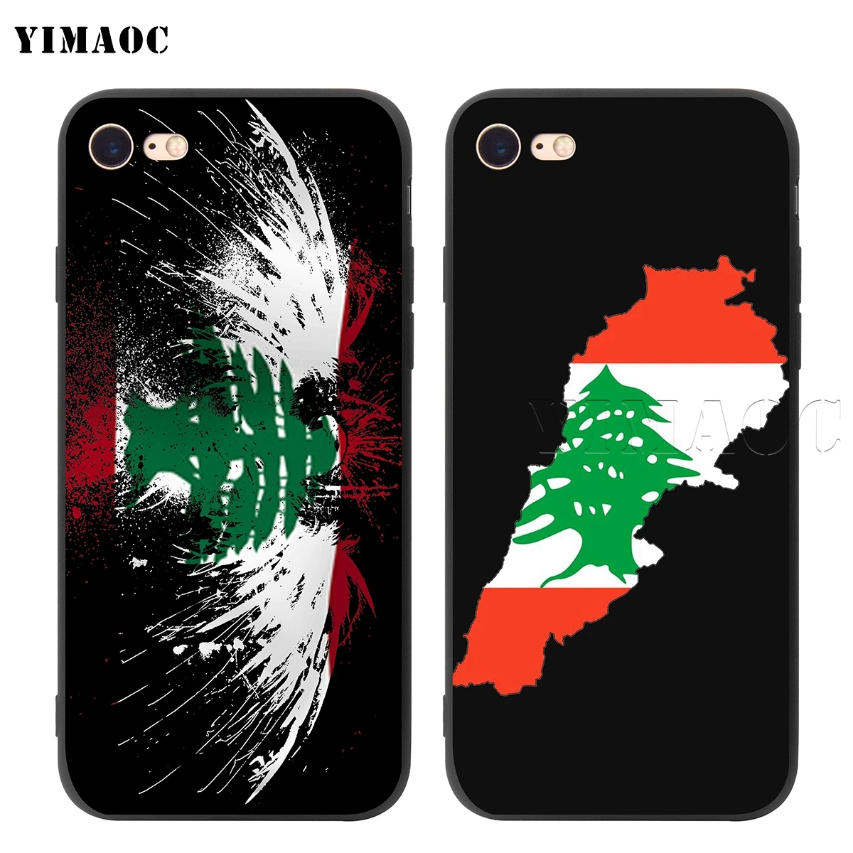 Мягкий силиконовый чехол YIMAOC lebanan Flag для iPhone 11 Pro XS Max XR X 8 7 6 6S Plus 5 5S SE