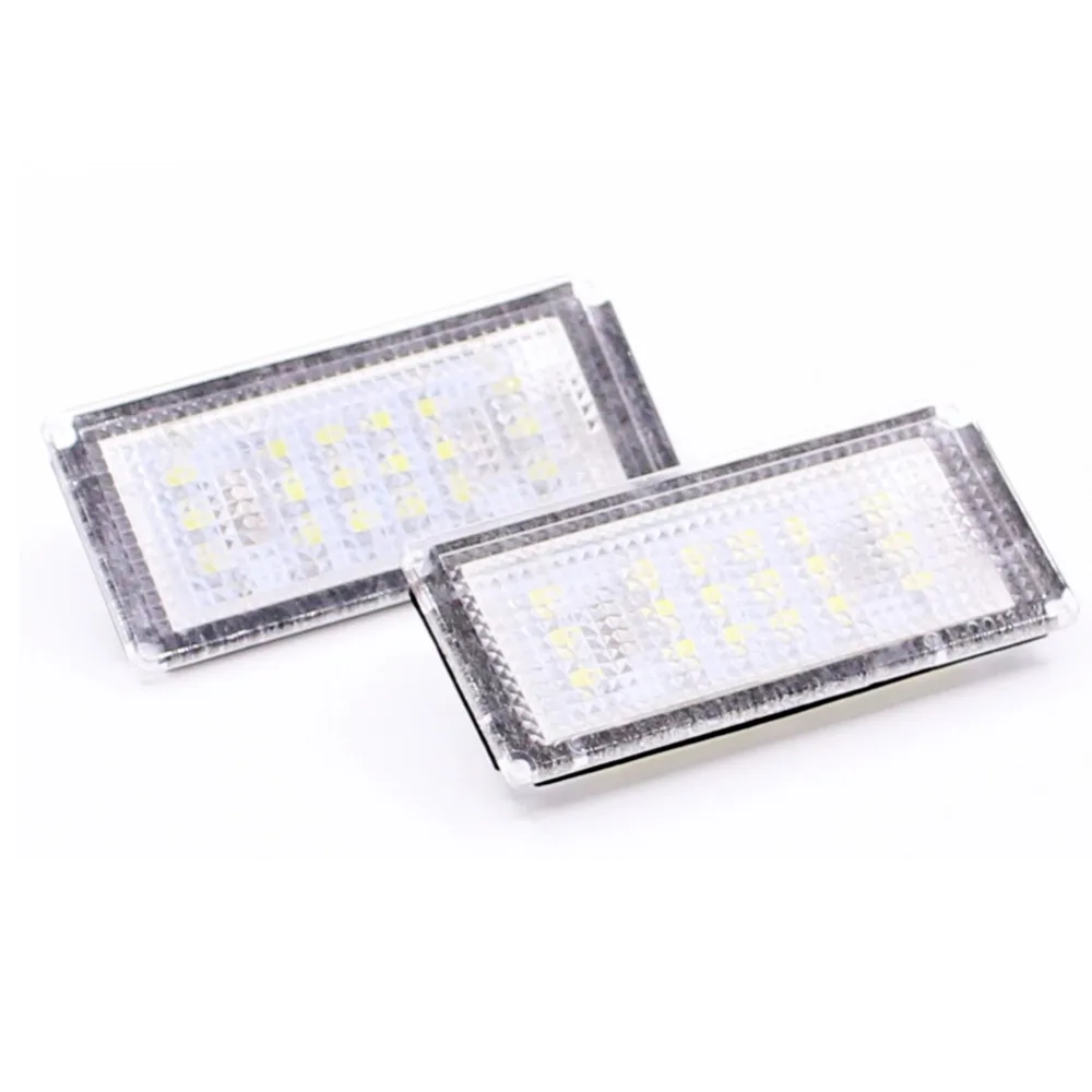 2 шт. белый 18SMD светодиодные номерные знаки для BMW E46 03 06 3 серии M3 2DR 325Ci 330Ci 2Dr