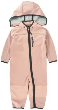 

Soft shell baby jumpsuit pajamas boy girl Siamese romper with feet Siamese clothes Harbin warm pajamas thin section