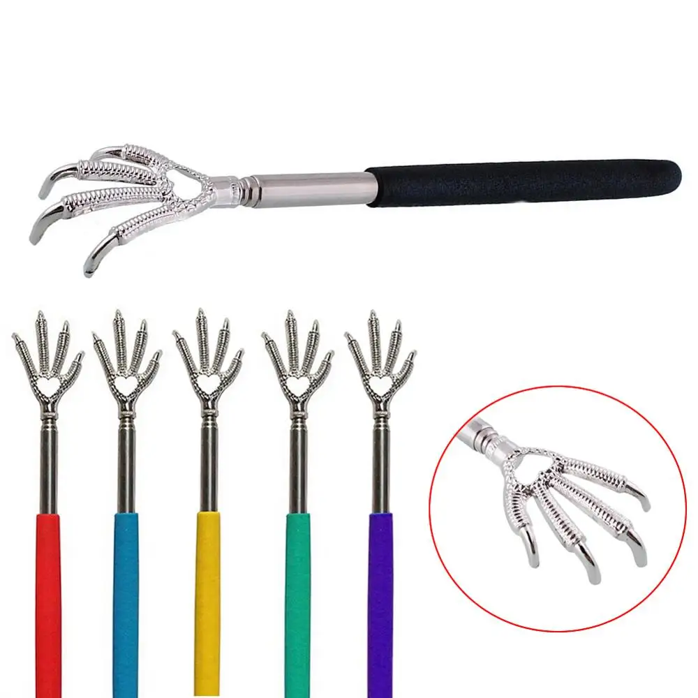 

Eagle Claw Ultimate Stainless Back Scratcher Telescopic Extend to 22.8" Portable