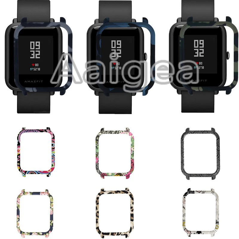 Красочный чехол для часов Xiaomi Huami Amazfit Bip Bit youth аксессуары заменить Защитная