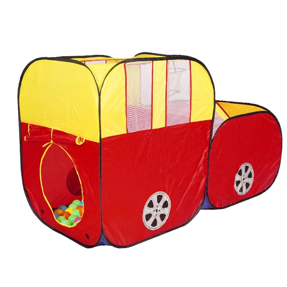 Мультяшный автомобиль, детские игрушки, палатка, модель автомобиля, игра, детская палатка, Детский милый большой игровой домик, уличная