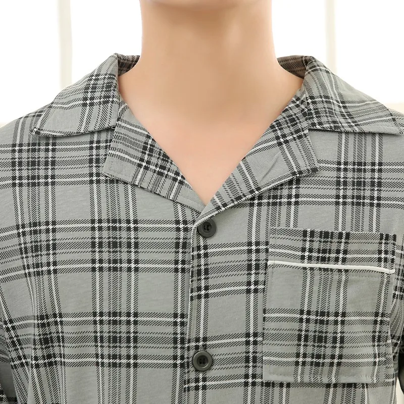 Men\'s Cotton Polyester Pajama Sets RBS-C LYQ1414 6
