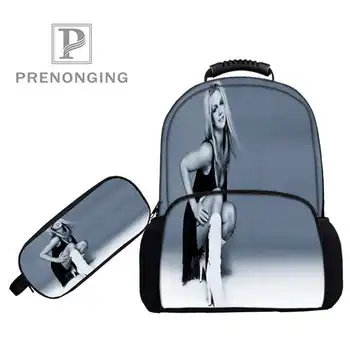 

Custom 17inch Britney-with- Backpacks Pen Bags 3D Printing School Women Men Travel Bags Boys Girls Book Computers Bag#1031-5-70