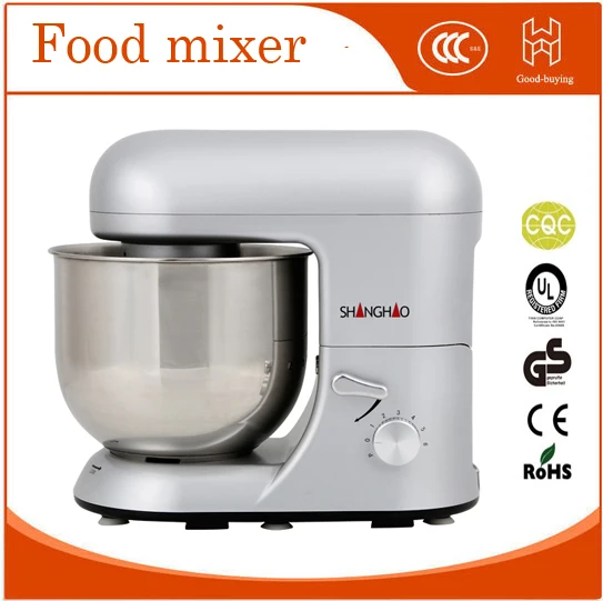 7L for home baking store Lower noise strong mixing dough egg food mixer