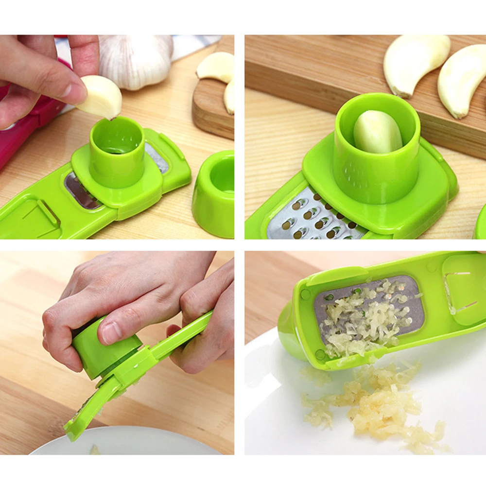 Multi Functional Ginger Garlic Grinding Grater Planer Slicer Cutter Cooking Tool Utensils Kitchen Accessories