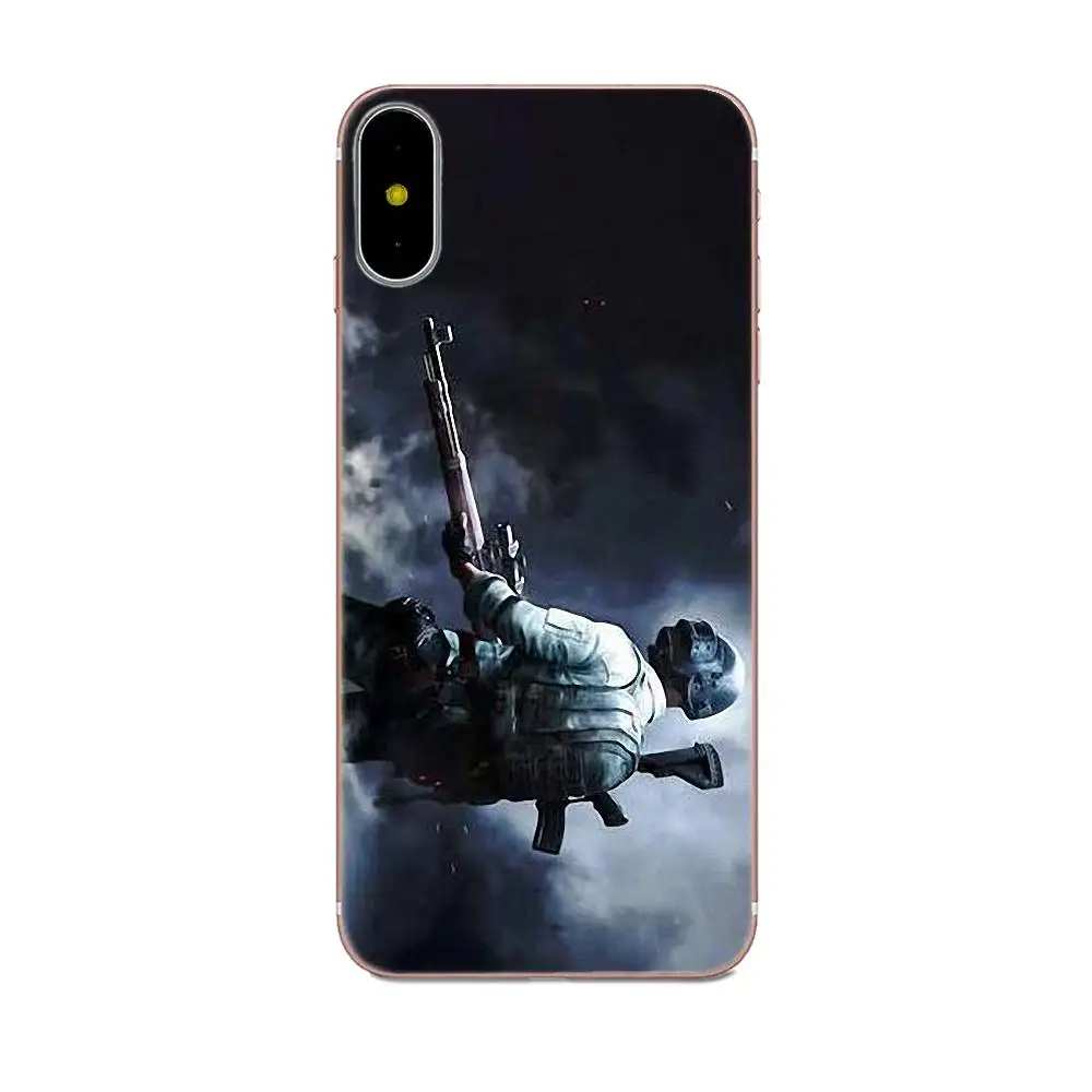 Pubg мобильные наклейки высокое качество чехол для телефона Apple iPhone 4 4S 5 5C 5S SE 6 6S 7 8