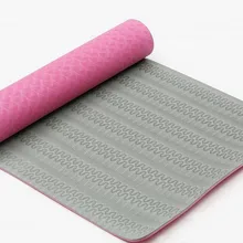 Красный коврик для йоги tpe