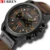 CURREN Mens Relógios Top Marca de Luxo À Prova D’ Água Esporte Relógio De Pulso Cronógrafo de Quartzo de Couro Genuíno Militar Relogio masculino