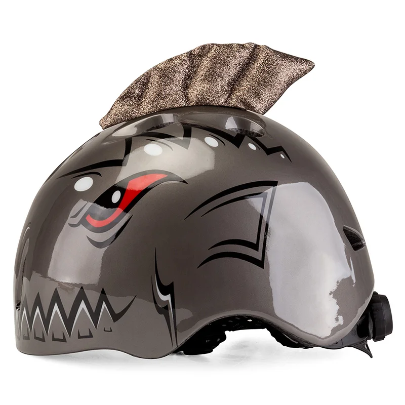 

Children Ski Helmet Kids Skating Snowboard Skateboard Skiing Shark Cartoon Helmet Kids Cute Cartoon Bicycle Helmet