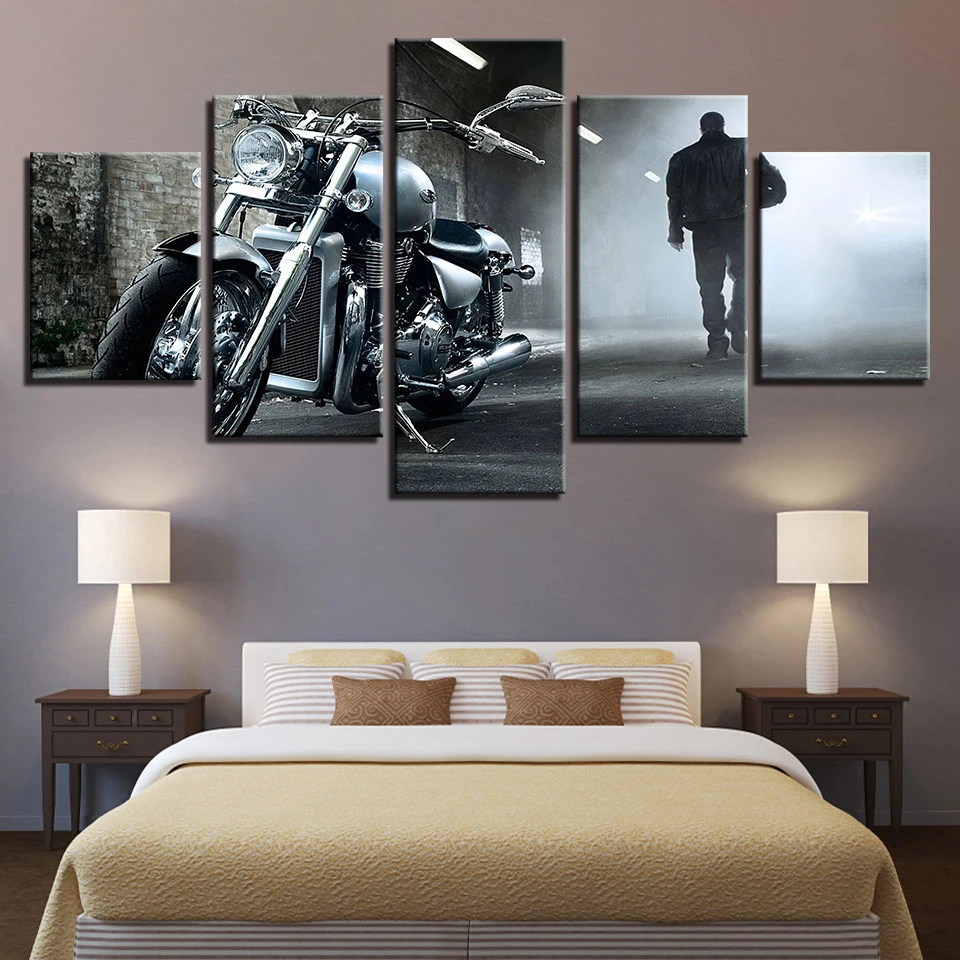 5 Pieces HD Prints Modular Canvas Fashion Home Car Posters 5 Pieces HD Prints Modular Canvas Fashion Home Car Posters
