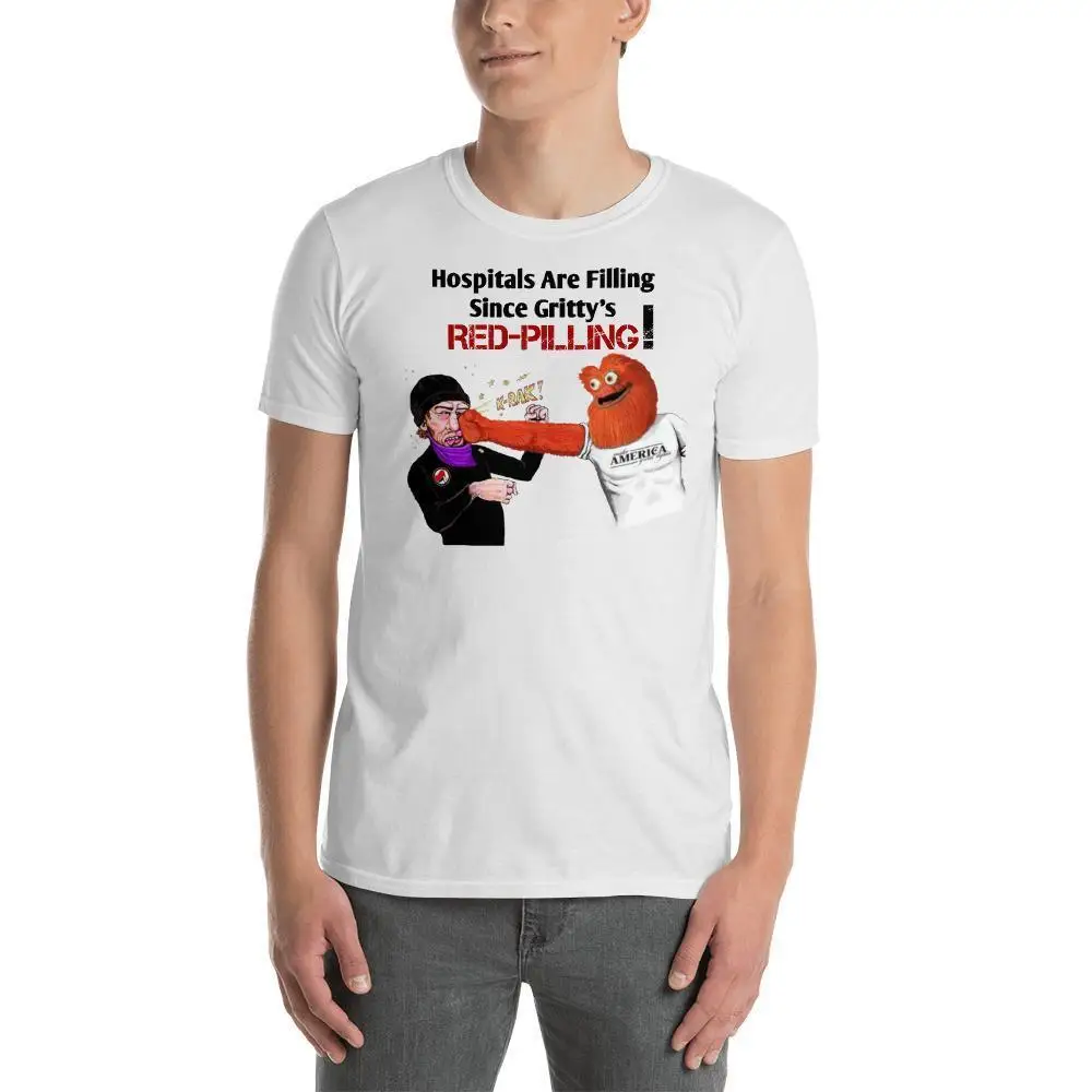 

Gritty Meme Punch Antifa T-Shirt (Multiple Color Choices)Cartoon t shirt men Unisex New Fashion tshirt free shipping funny tops