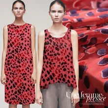 На заказ 114 см широкая шелковая жженая кашемировая ткань шелковое платье Ципао ткань выгоревший бархат 160 г/м