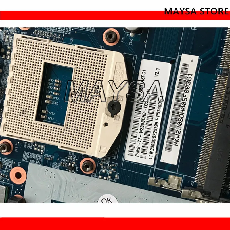 6 77 W230SDH0 D02 KW230SD GTX 960M подходит для материнской платы Clevo W230SD 71 W23D0 100% работает