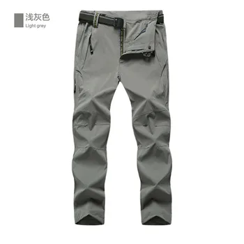 

Original brand Outdoor Hiking Pants Men Softshell Trousers Camping Waterproof Trousers Warm Military Hunting Tactical Pants