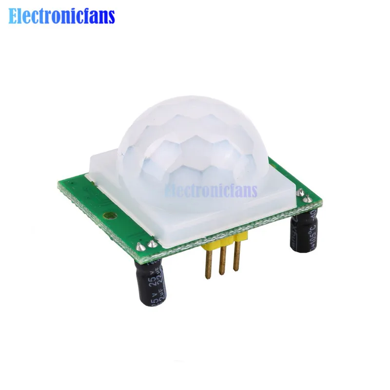 

5Pcs HC-SR501 HCSR501 SR501 Automatic Infrared Sensor Module Pyroelectric Body PIR Infared Sensor Switch Module 100% Origin