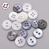 30pcs/lot 12mm white grey Natural Shell Sewing Buttons Color Mother of Pearl MOP Round Shell Button garment Sew Accessories DIY 2
