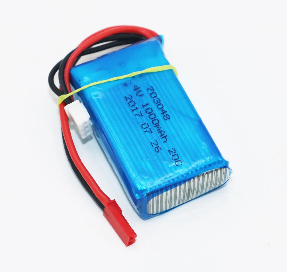 3 шт./лот для WLtoys V262 V353 V912 батарея 7,4 V 1000mAh 20C 2S Li-Po батарея для радиоуправляемого вертолета квадрокоптера