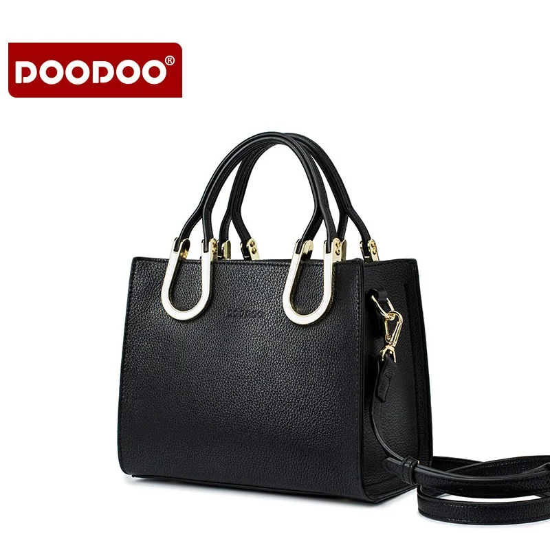 

DOODOO new PU leather handbag crossbody bags for women tote shopping bag luxury handbags women bags designer famous brands girls