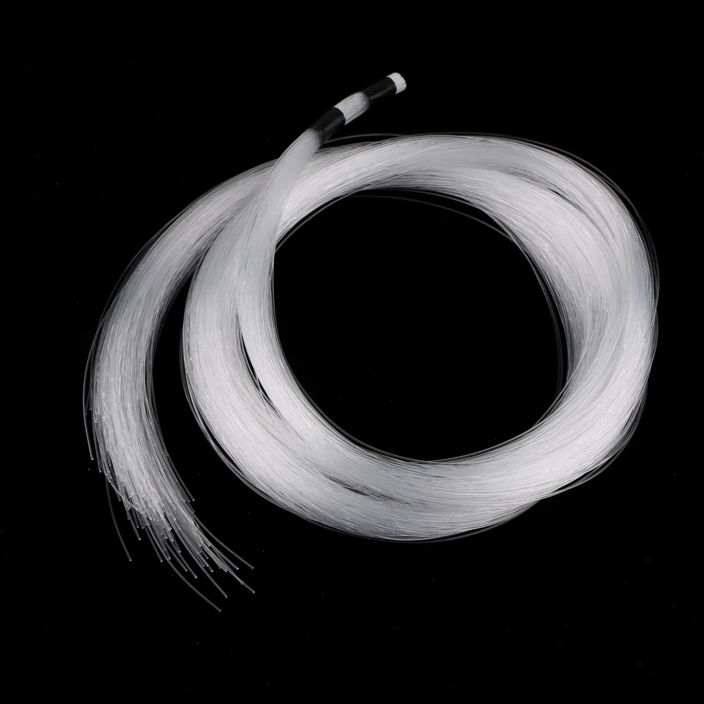 Baratos 0,75mm 2M extremo plástico resplandor fibra óptica para todo tipo de controlador de motor de luz LED