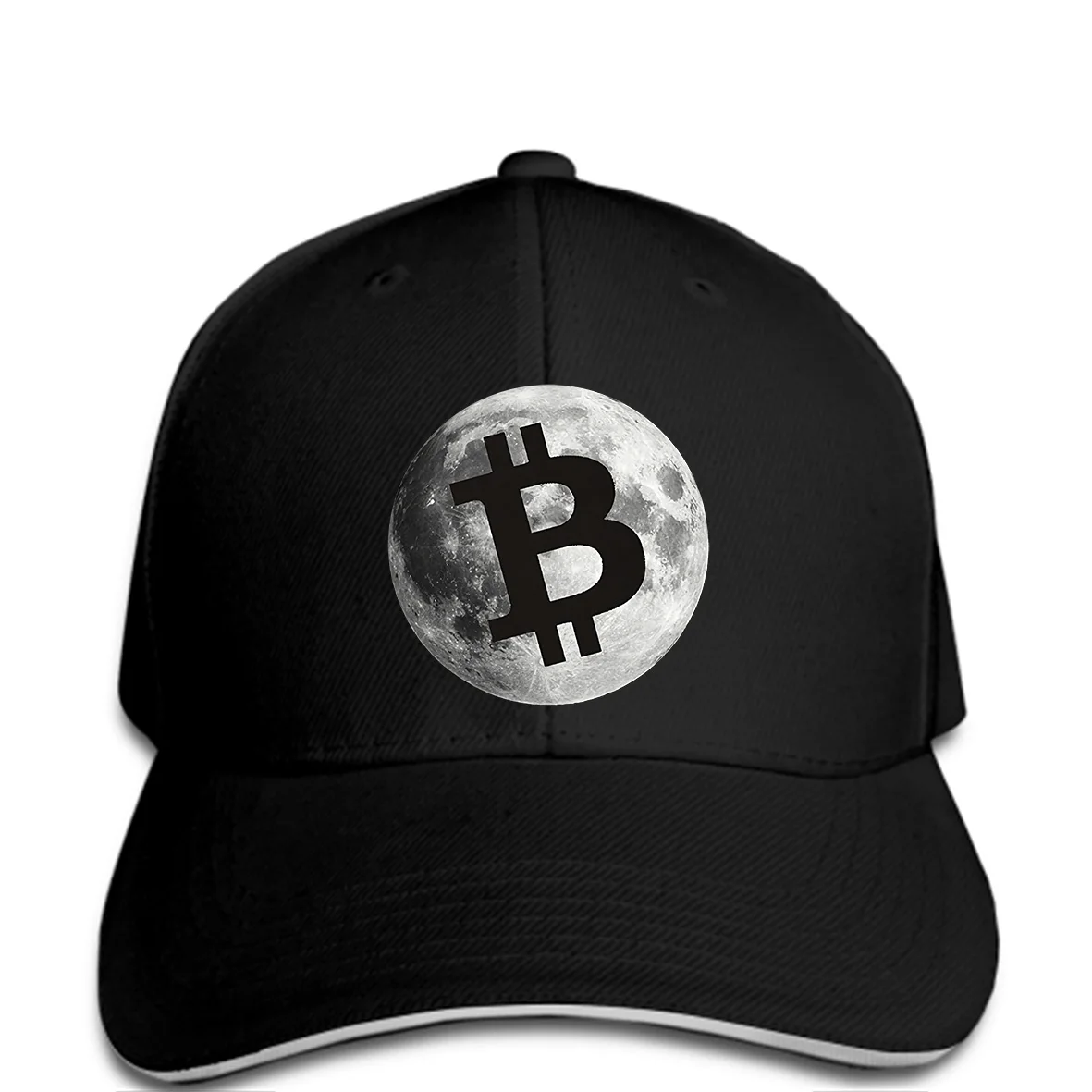 

Men Baseball cap Fashion Bitcoin Moon Luna Baseball cap Logo Hip Hop funny Hat novelty tsnapback women