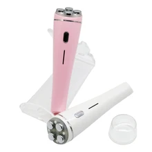 Facial Mesotherapy Electroporation RF Radio Frequency LED Photon Face Lifting Tighten Wrinkle Removal Skin Care Face Massager rf wrinkle removal led photon therapy radio frequency machine face skin rejuvenation dot matrix face lifting skin tighten device