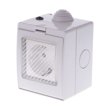 

High quality 2019 New Wireless Smart WIFI Plug Socket Switch IP55 Waterproof Home Outdoor Smart Socket