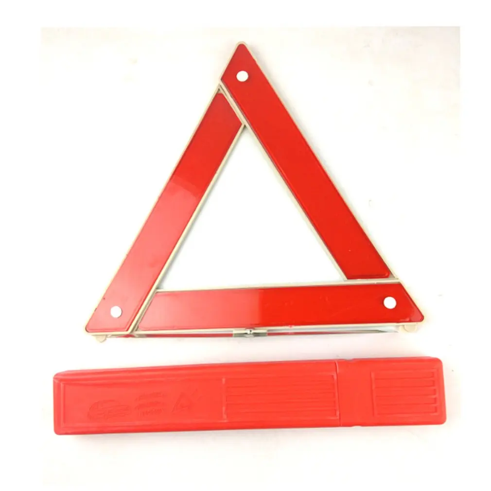 

Car Auto Safety Emergency Reflective Warning Triangle Red Car Warning Sign