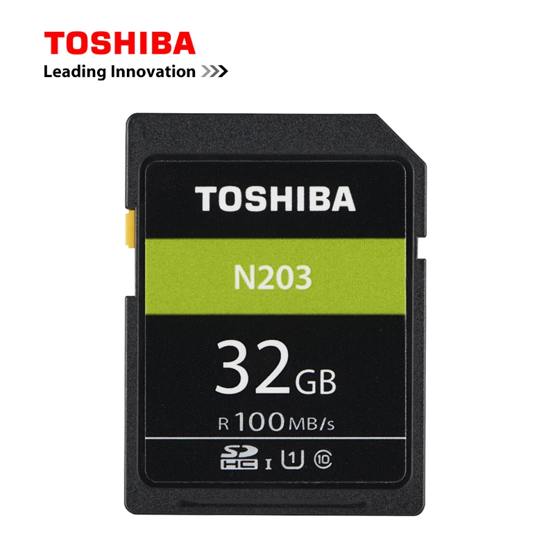 TOSHIBA SD карта, 32 ГБ, 64 ГБ, 128 ГБ SDHC/SDXC UHS-I U1 флэш-память SD карта Class10 100 МБ/с. Камера карта для Full HD Canon