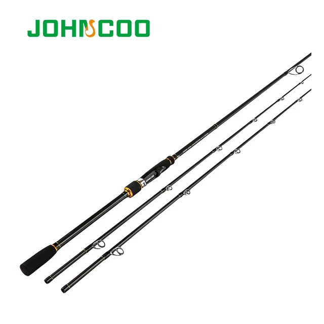 US $37.80 2.4m Spinning Fishing rod Carbon Rod Extra-Fast Action M MH 2 Tips Test 10-40g Sensitive Fishing Ca