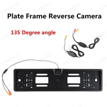 hot sell Wireless 135 Degree angle Europe Car Backup Licence Plate Camera CMOS 1030 Image sensor