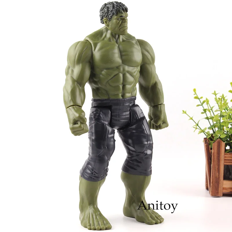 

Avengers Infinity War Marvel Titan Hero Series Superhero Hulk Action Figure Toys PVC Collection Model Toy